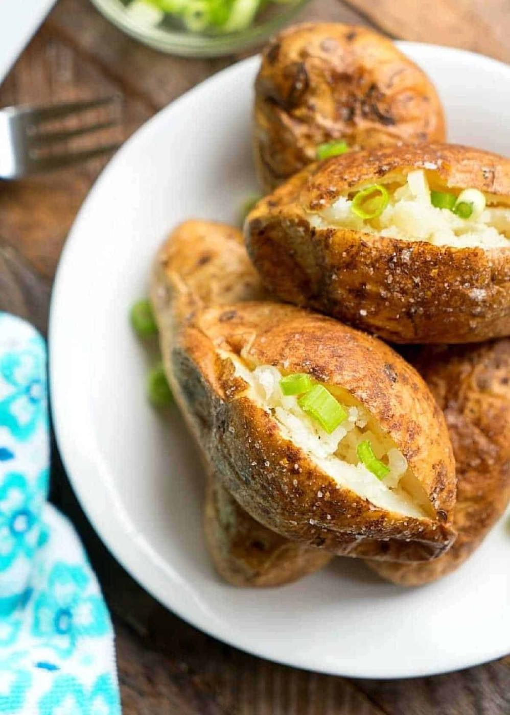 Baked Potatoes without Foil