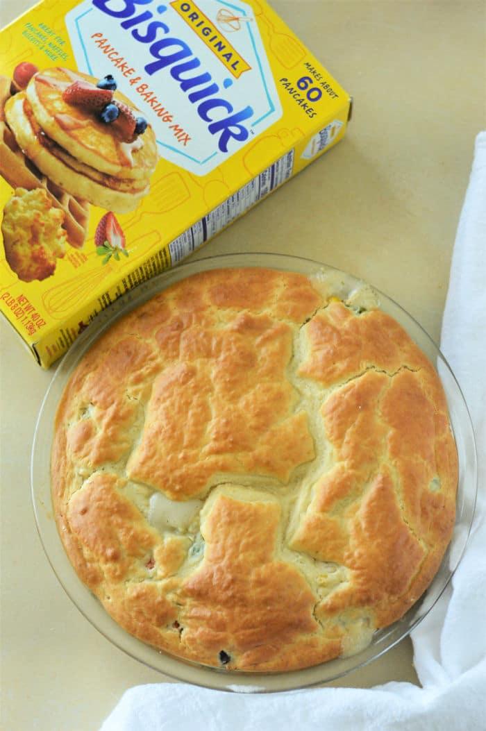 Chicken Pot Pie Bisquick