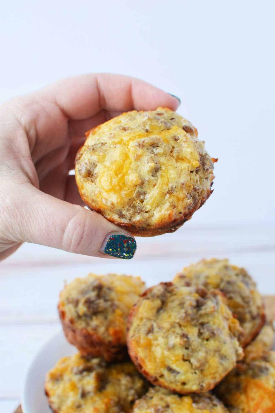 Bisquick Sausage Muffins