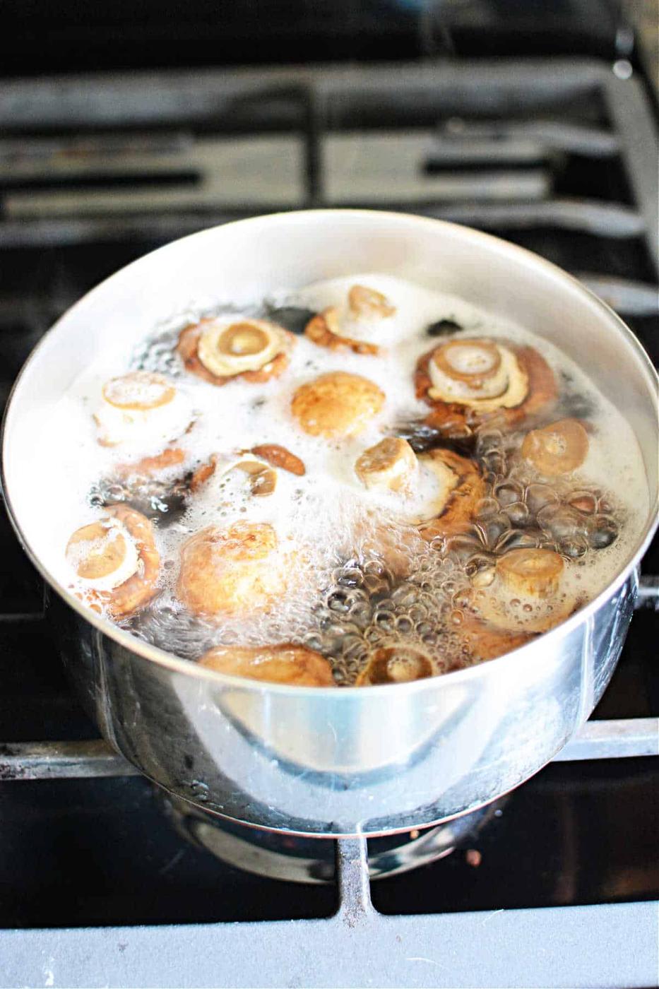 Boiled Mushrooms