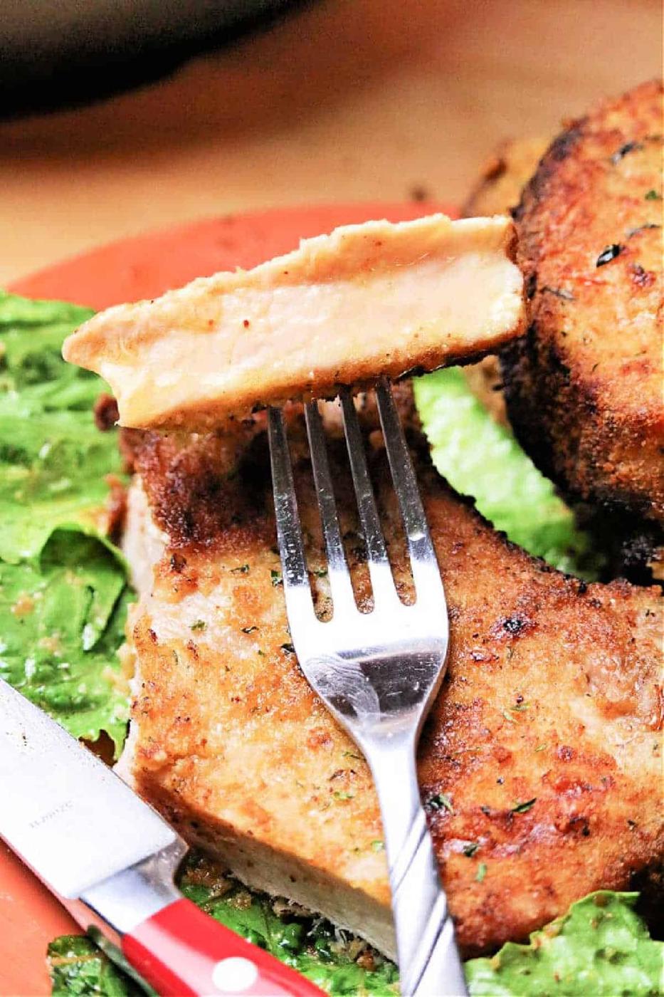 Breaded Air Fryer Pork Chops