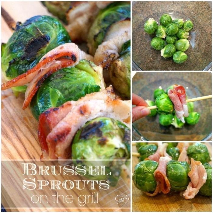 brussel sprouts on the grill