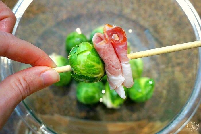 grilled brussel sprouts