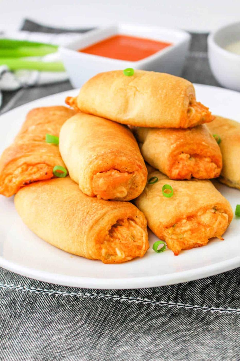 Buffalo Chicken Rolls