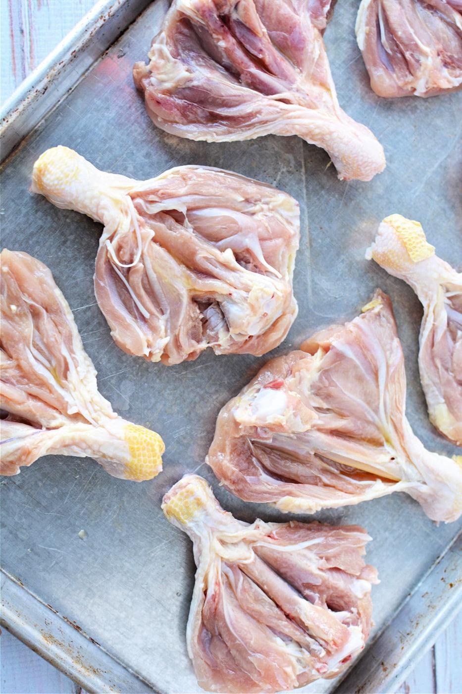 Butterflied Chicken Legs in Oven