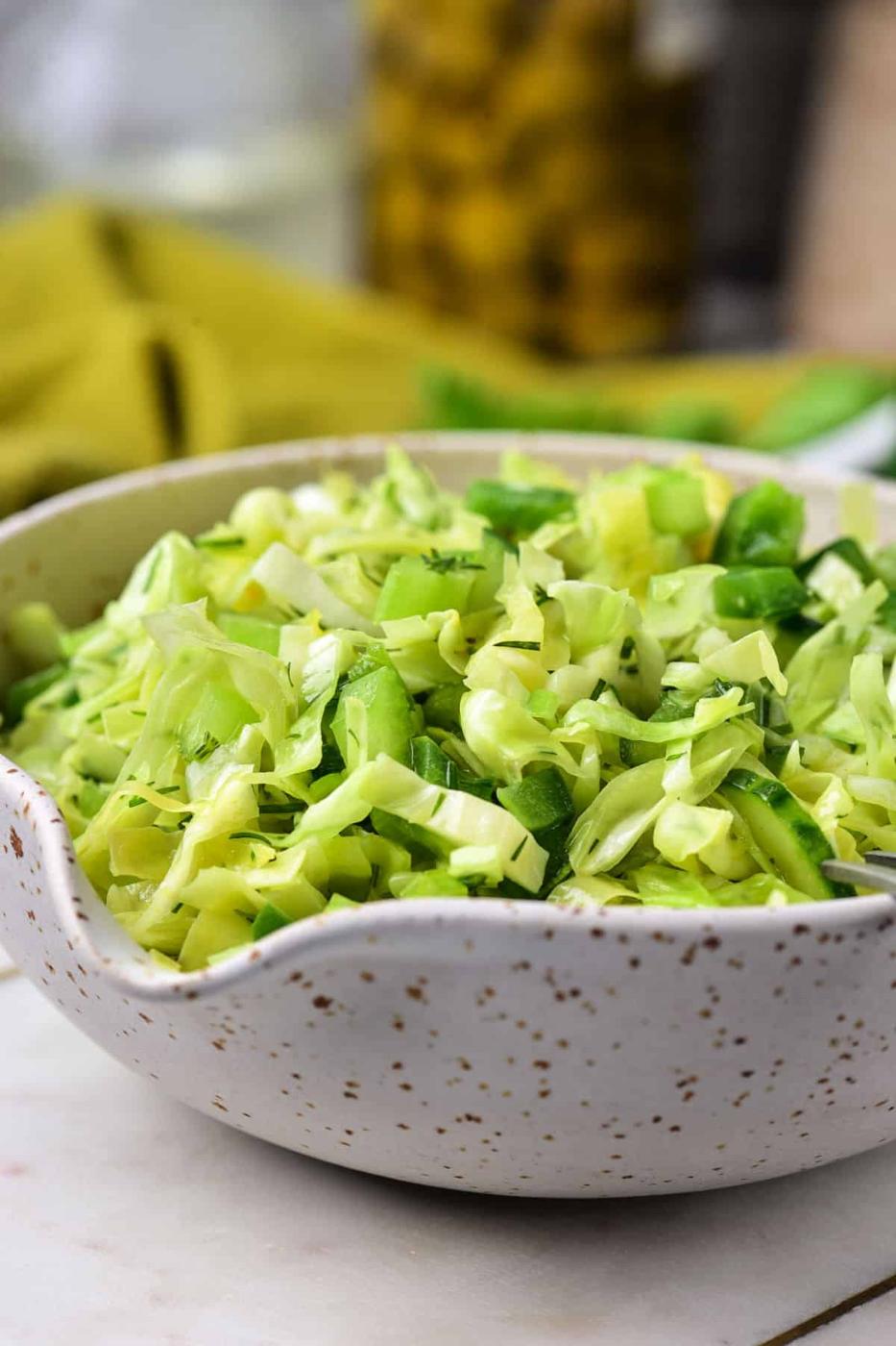 Simple Asian Cabbage Salad Recipe