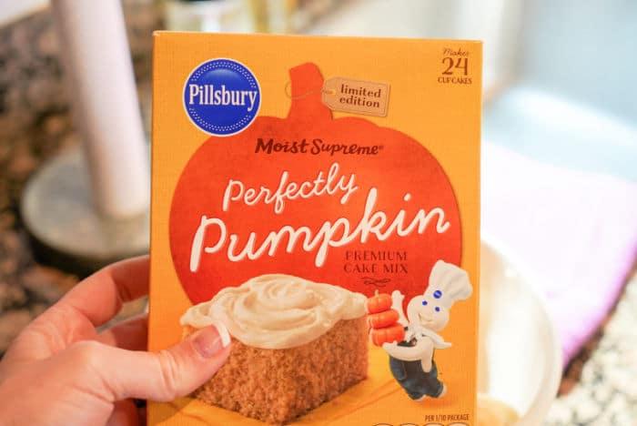 pumpkin cake mix