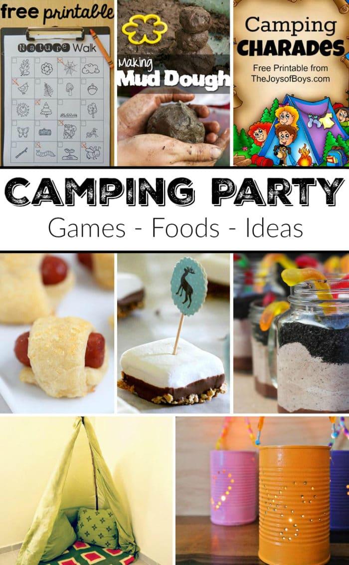 Camping Themed Party