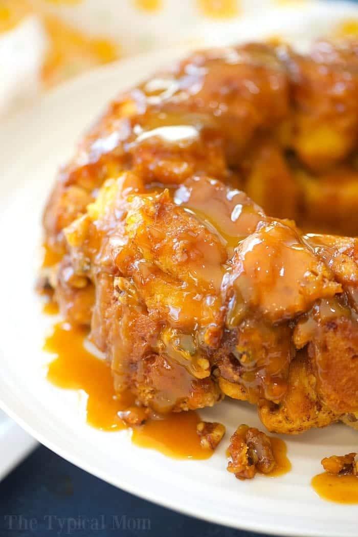 easy pumpkin monkey bread