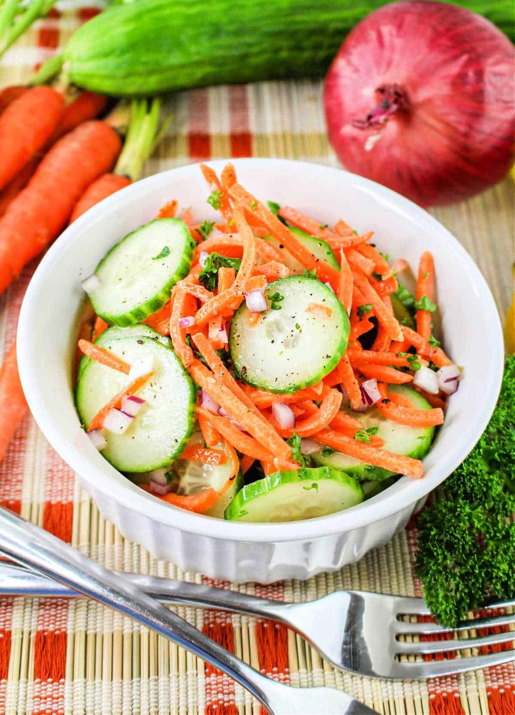 Carrot and Cucumber Salad