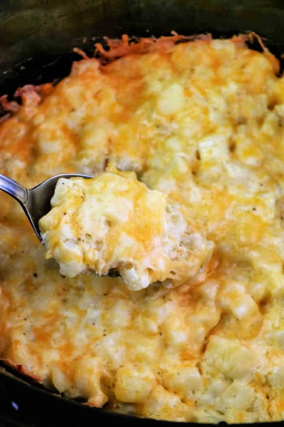 Cheesy Hashbrown Potatoes Crockpot Recipe