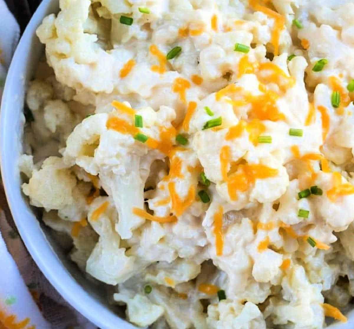 Instant Pot Cheesy Cauliflower