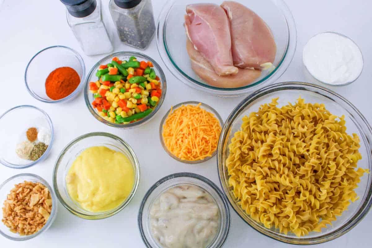 Chicken and Noodle Casserole