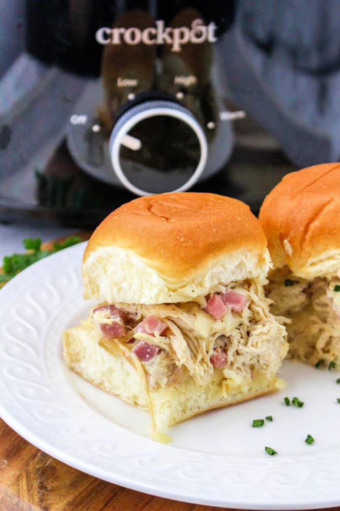 Chicken Cordon Bleu Sandwich