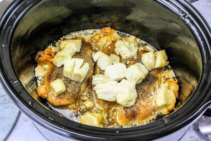 Slow Cooker Chicken Cordon Bleu