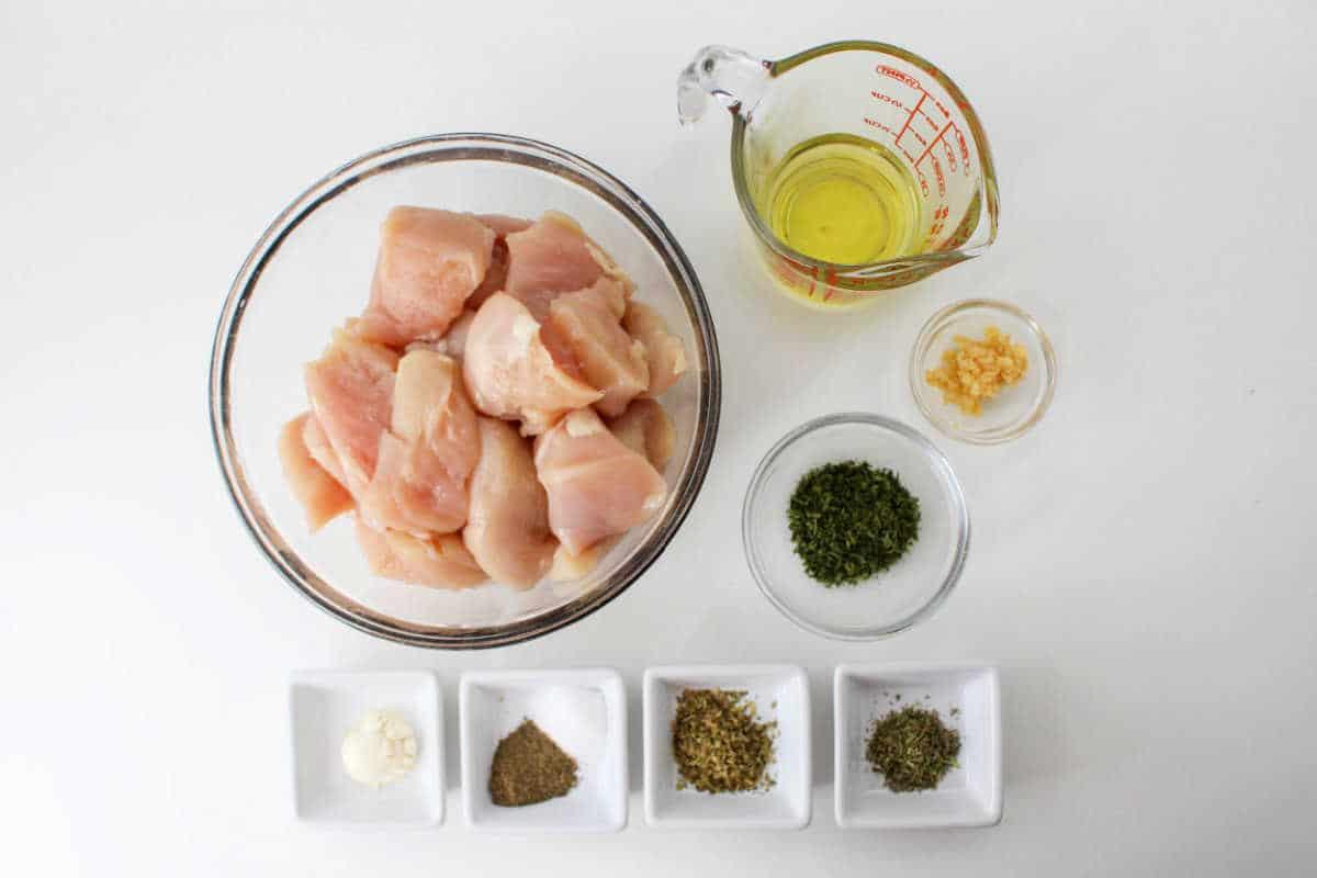 Marinated Chicken Kabobs