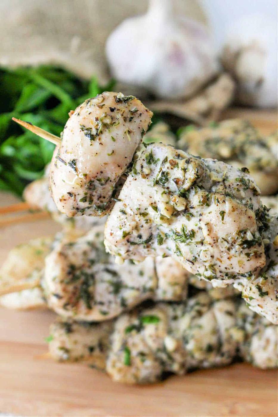 Chicken Kabobs in Oven