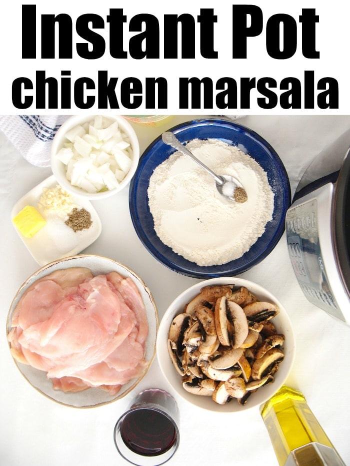 instant pot chicken marsala