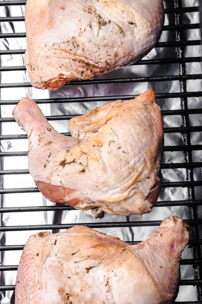 Smoked Chicken Leg Quarters