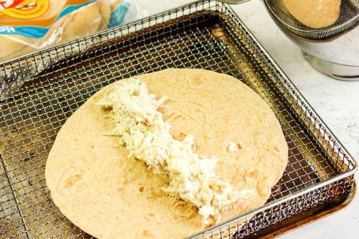 shredded chicken taquitos