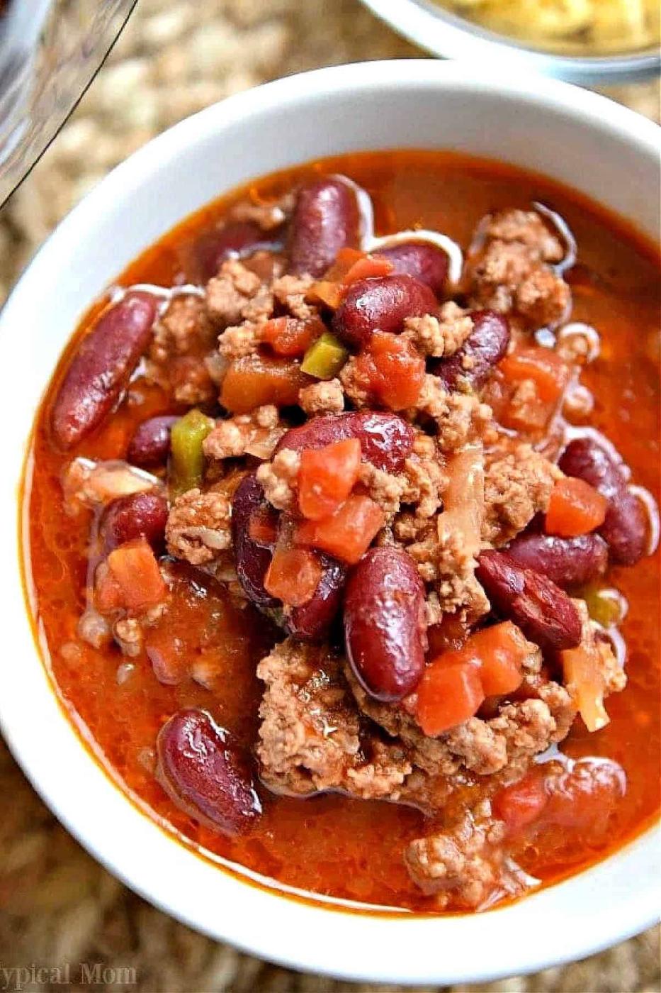 Chili With Dried Beans Recipe