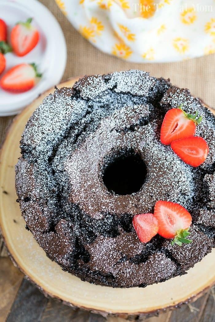 Chocolate Angel Food Cake