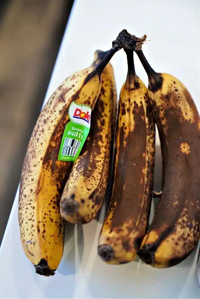 cookies with ripe bananas