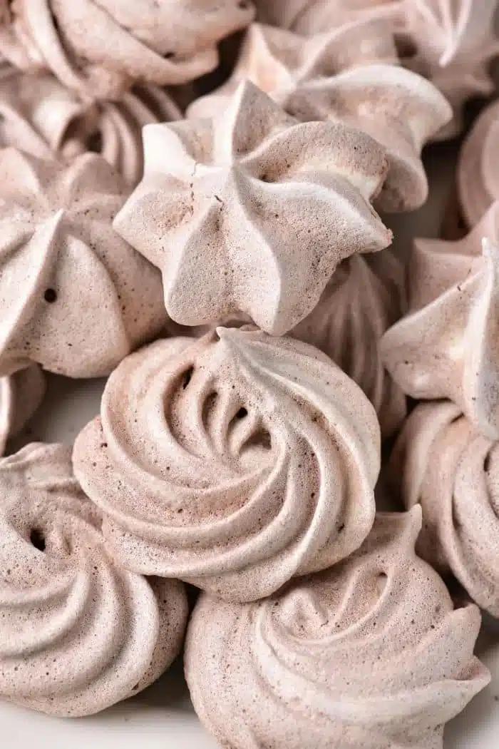 Chocolate Meringue Cookies