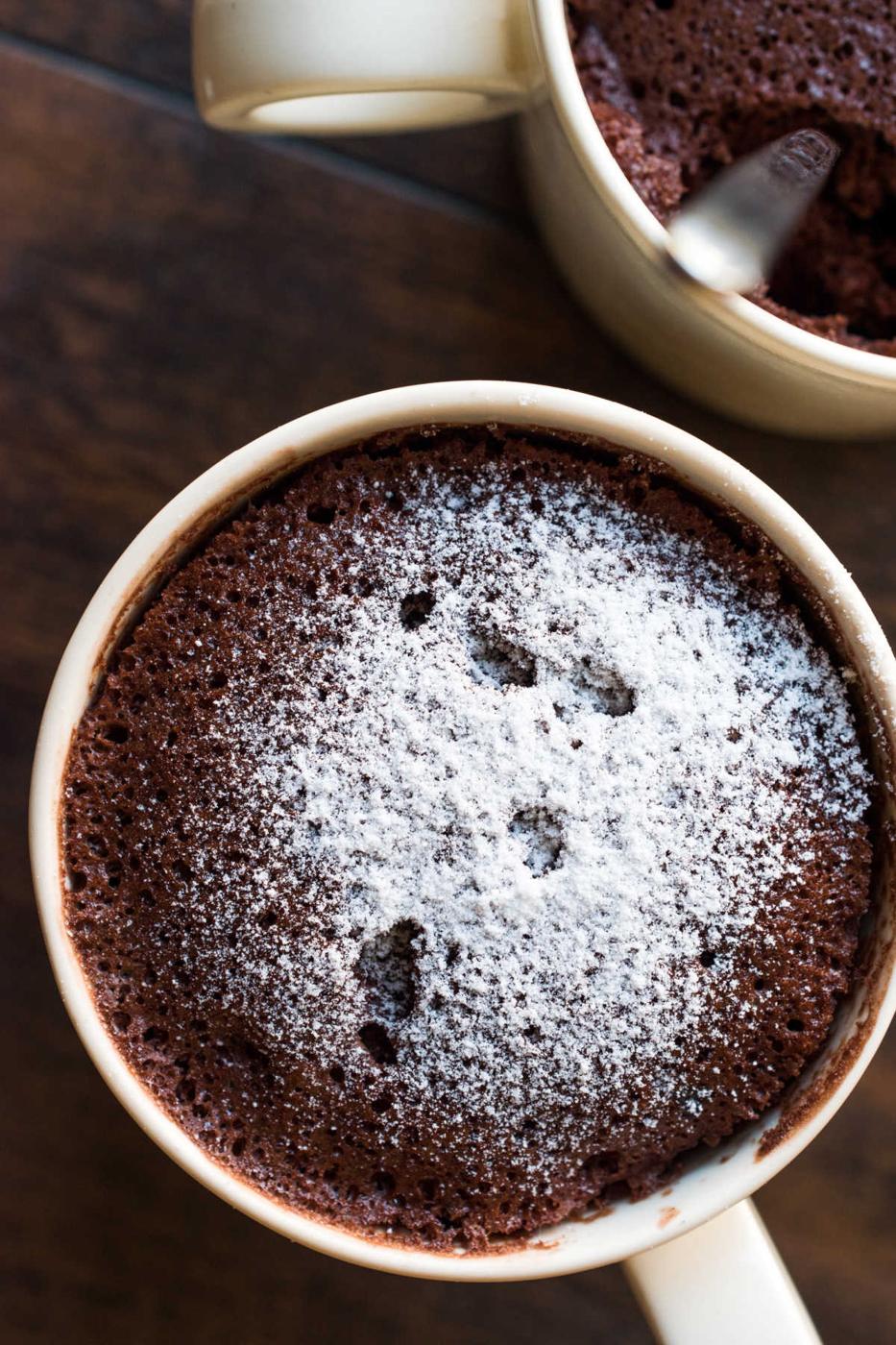 chocolate chip mug cake