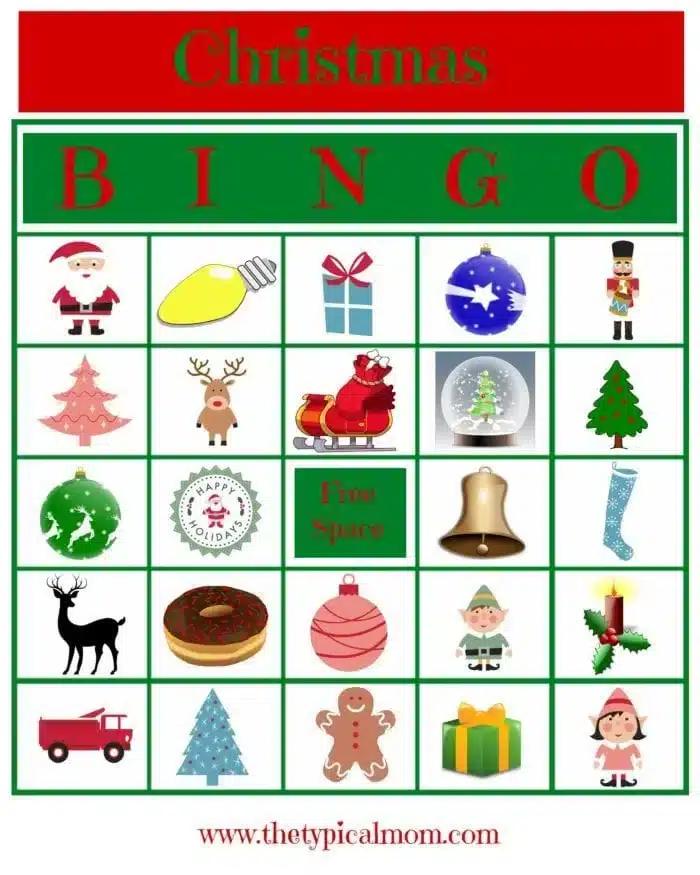 Free Christmas Bingo