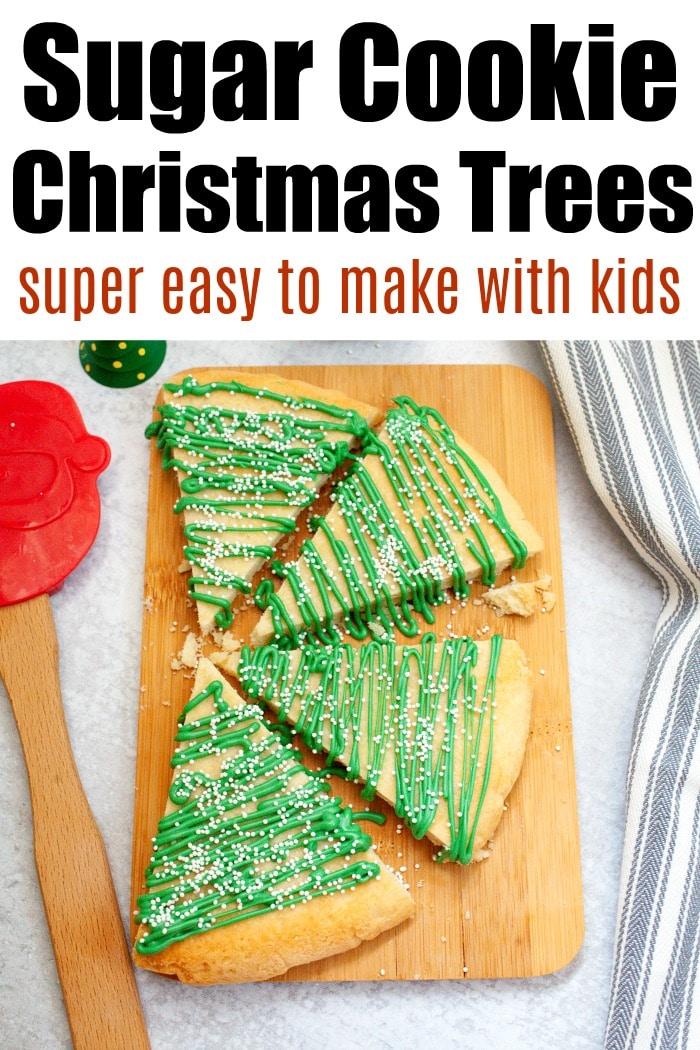 easy christmas tree cookies
