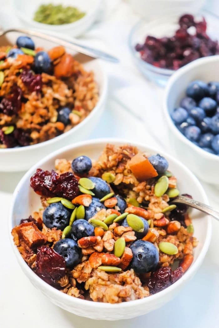 Overnight Crockpot Oatmeal