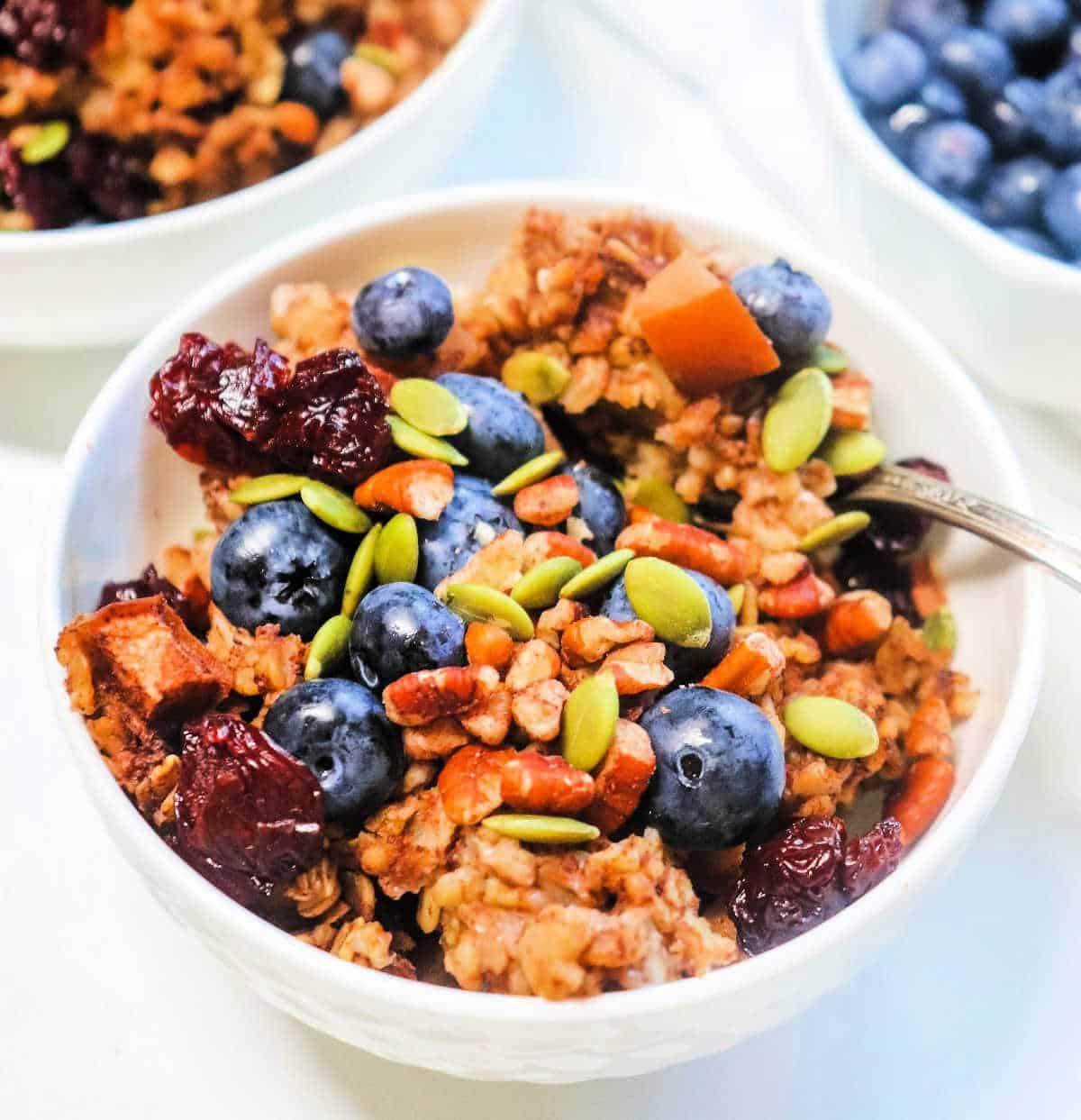 Slow Cooker Cinnamon Oatmeal