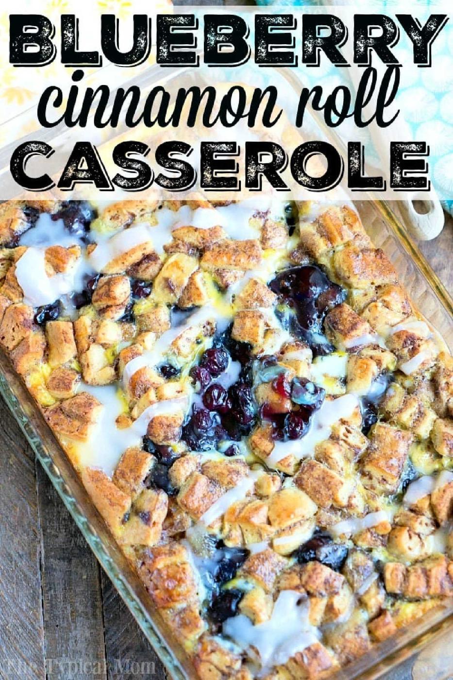 Pillsbury Cinnamon Roll Casserole