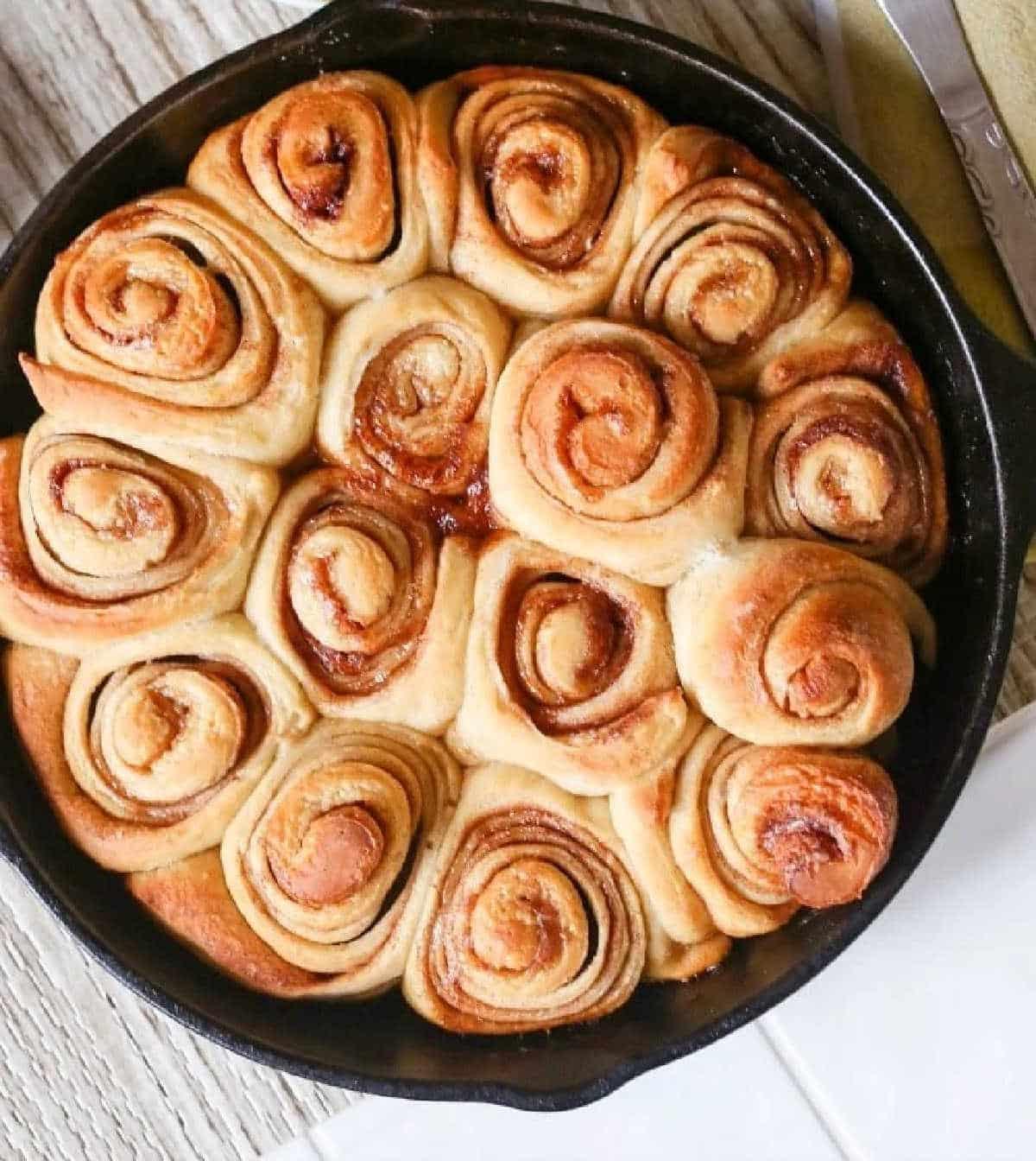 Discard Sourdough Cinnamon Rolls