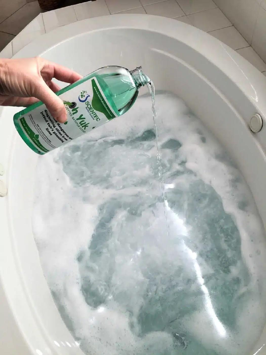Cleaning Jets in a Jacuzzi Tub