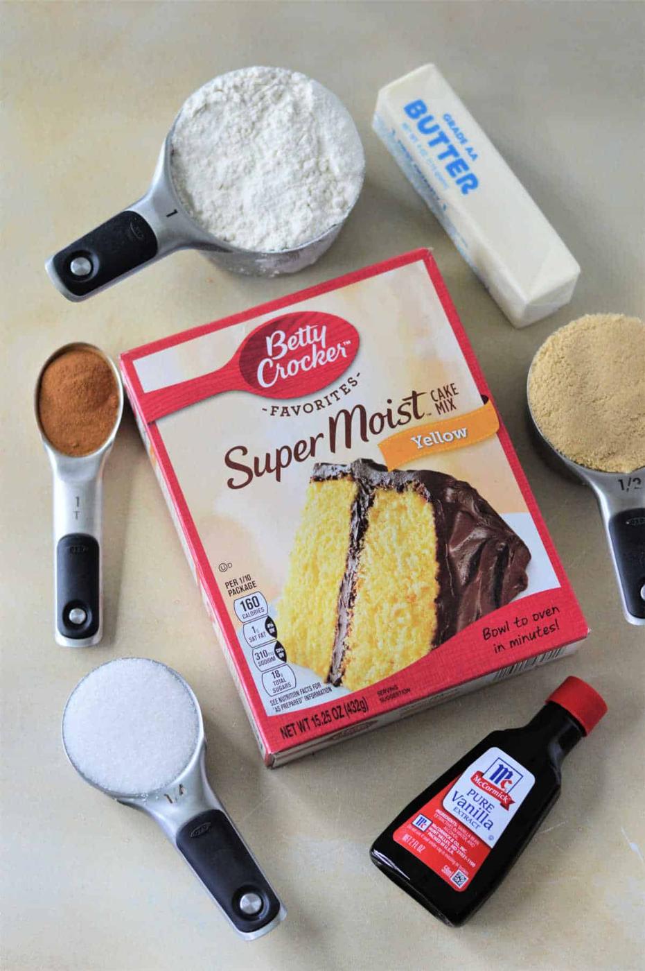 Cake Mix Coffee Cake