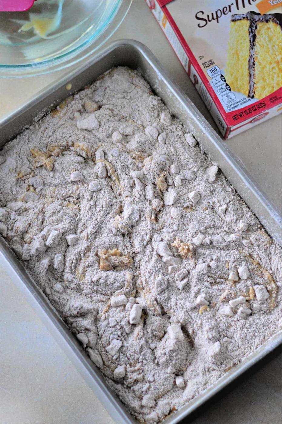 Cinnamon Coffee Cake with Cake Mix