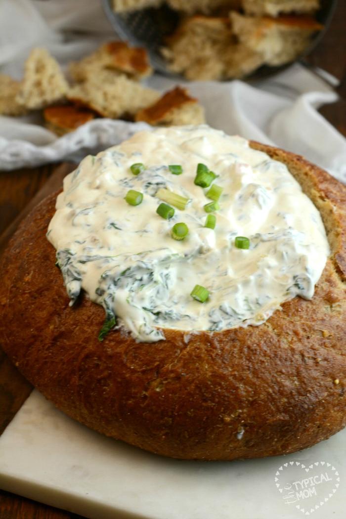Best Cold Spinach Dip Appetizer