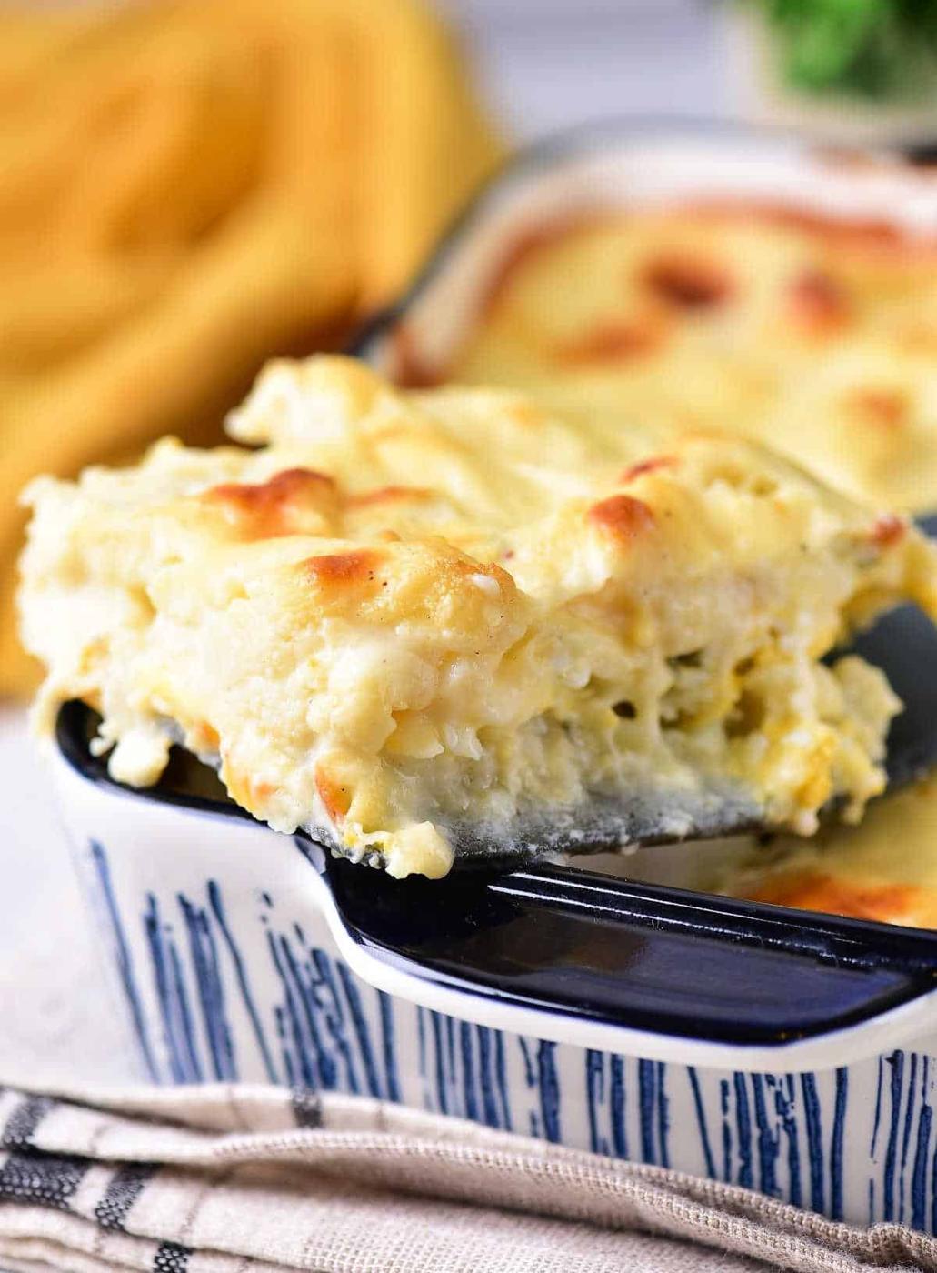 Cheesy Cauliflower Bake