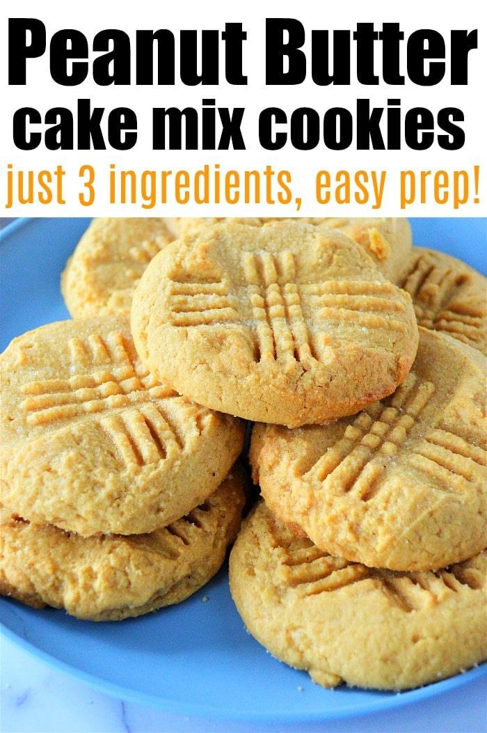 cookies made with cake mix