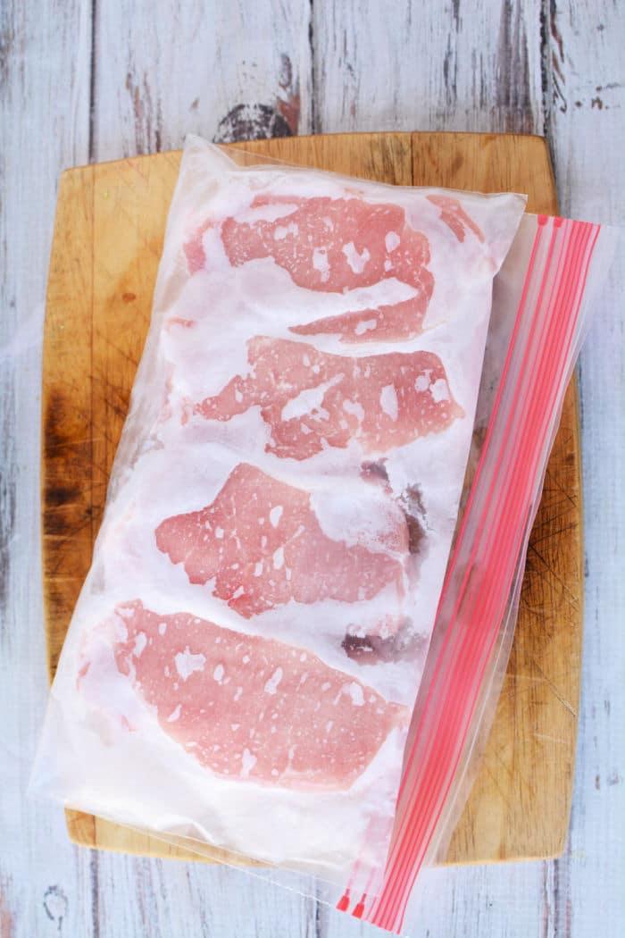 Can you cook pork chops from frozen