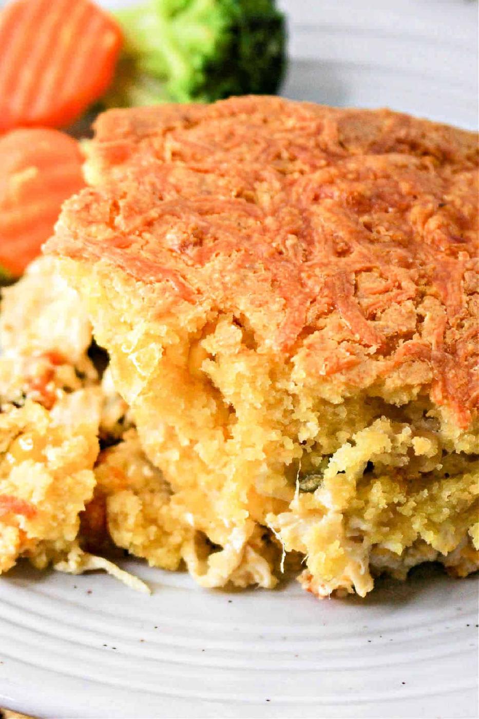 Jiffy Chicken Cornbread Casserole
