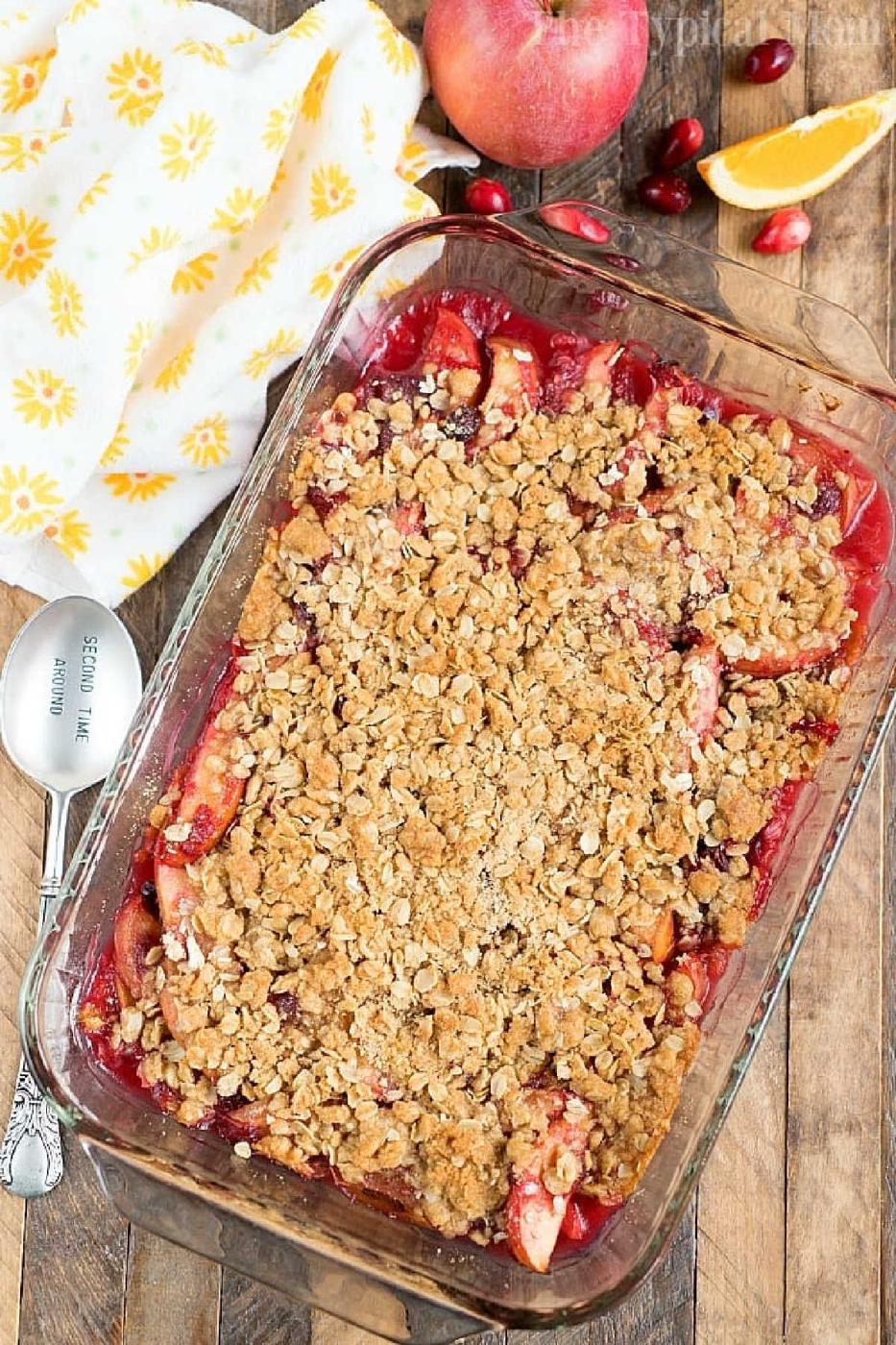 Cranberry Apple Cobbler