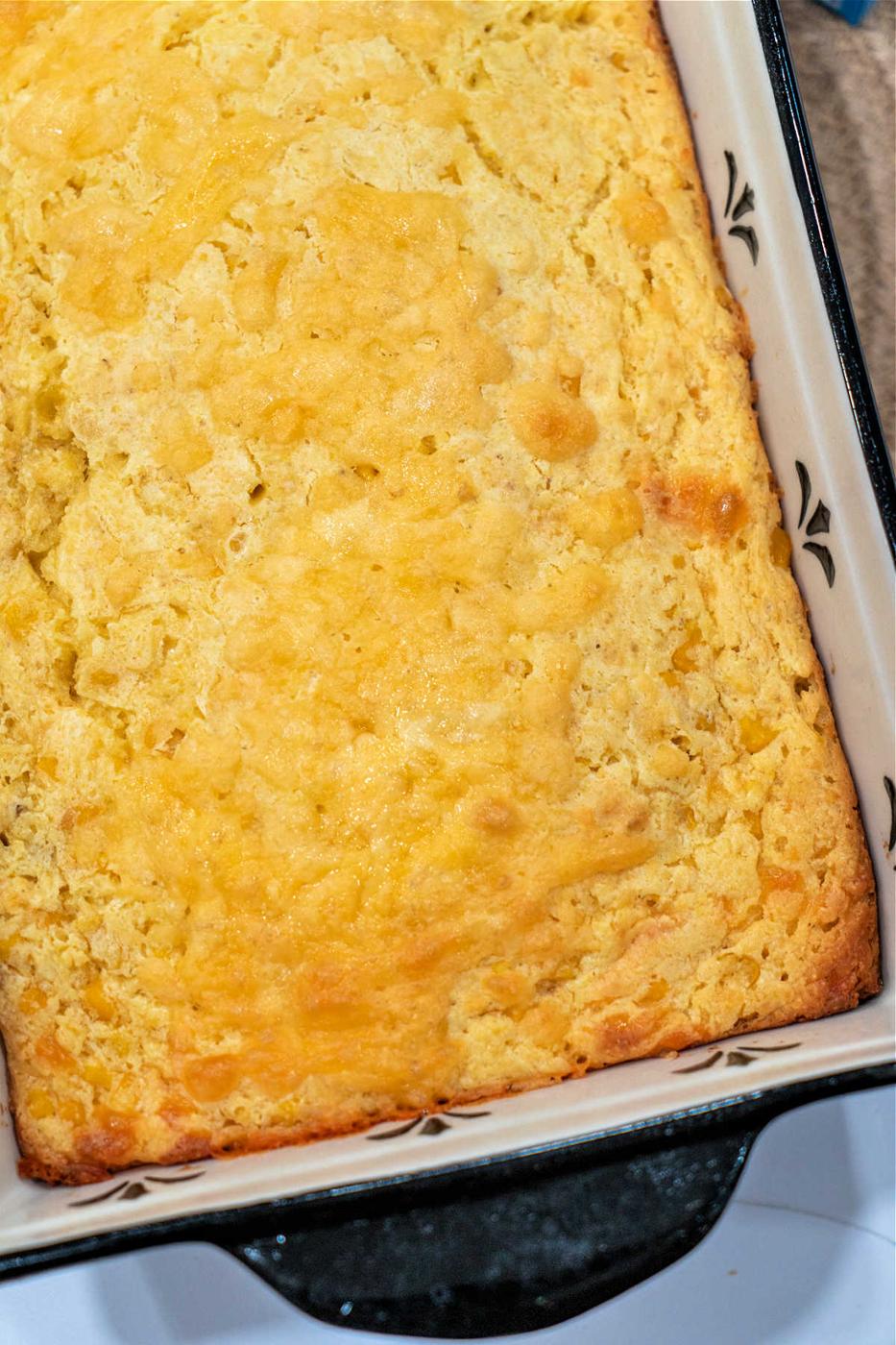 Jiffy Cream Cheese Corn Casserole