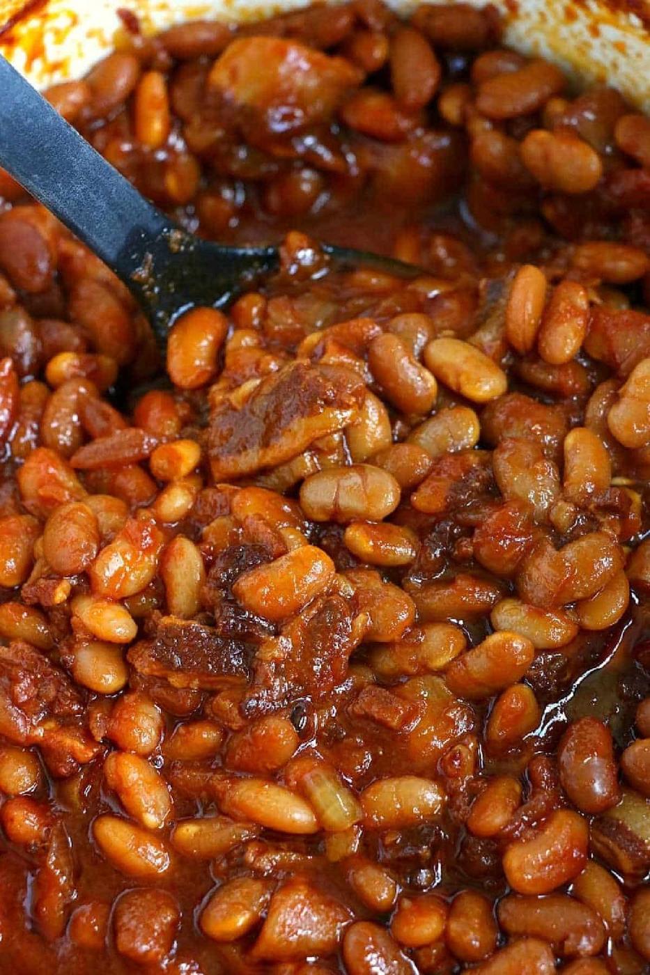 Crockpot Baked Beans with Dry Beans