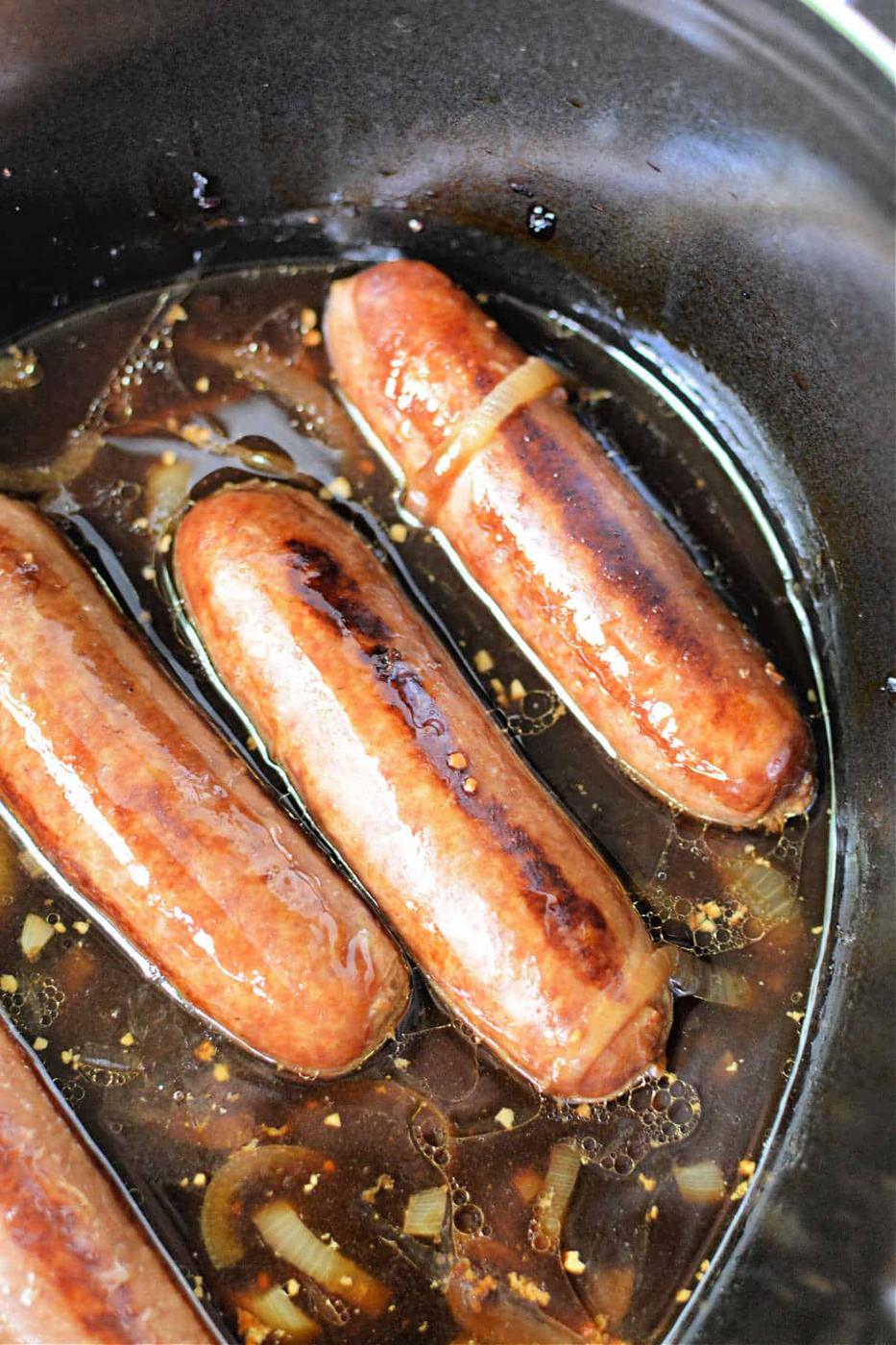 Crockpot Brats