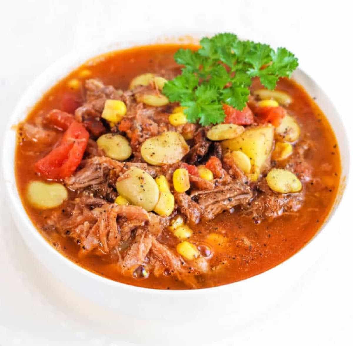 Slow Cooker Brunswick Stew