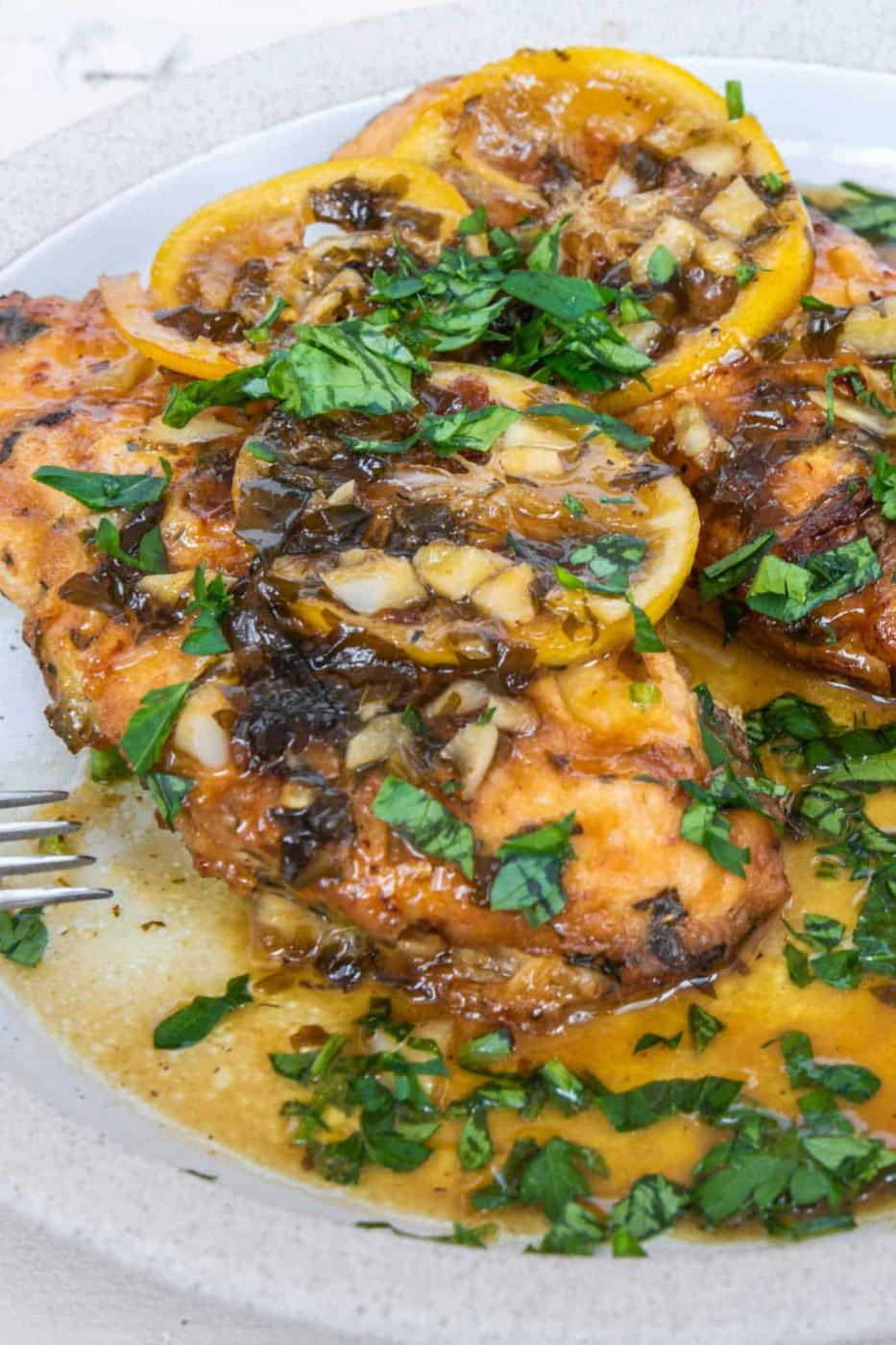 Crockpot Chicken with Italian Dressing