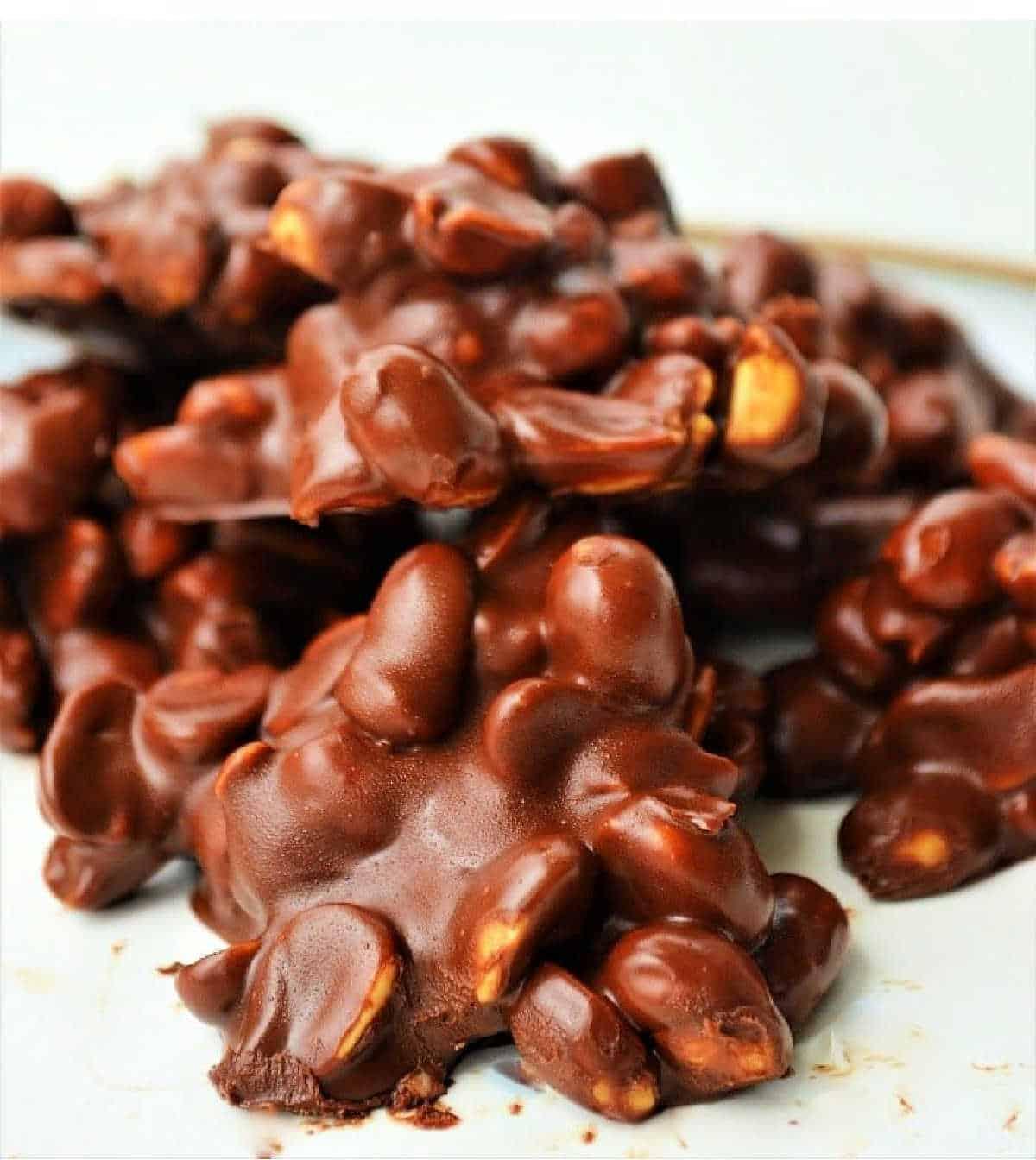 Crockpot Chocolate Candy with Nuts